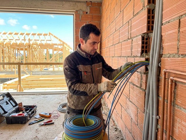 Instalación de electricidad en proyectos de obra nueva en Vigo