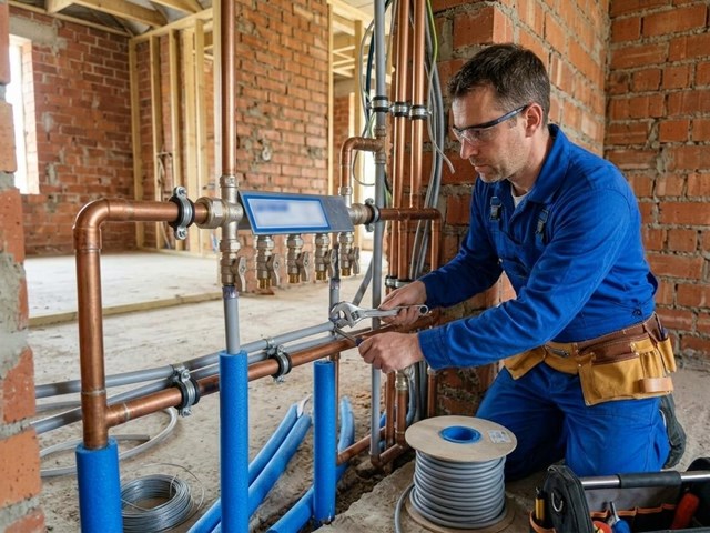 Instalaciones de fontanería en obra nueva en Vigo